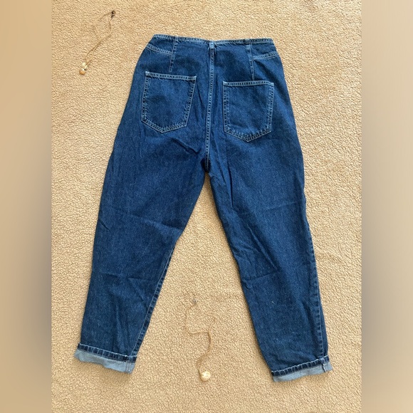 Vintage High-Waisted Relaxed Fit Jeans - Size 30 - Picture 2 of 3